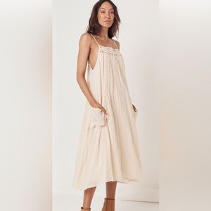 🌼Spell & The Gypsy Harmony Strappy Dress Porcelain